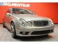 2004 Pewter Silver Metallic Mercedes-Benz E 55 AMG Sedan  photo #10