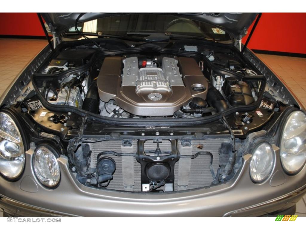 2004 Mercedes-Benz E 55 AMG Sedan 5.4L AMG Supercharged SOHC 24V V8 Engine Photo #39638766