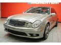 2004 Pewter Silver Metallic Mercedes-Benz E 55 AMG Sedan  photo #15