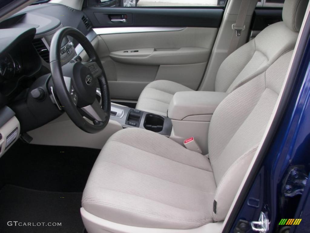 Warm Ivory Interior 2010 Subaru Outback 3.6R Premium Wagon Photo #39638946
