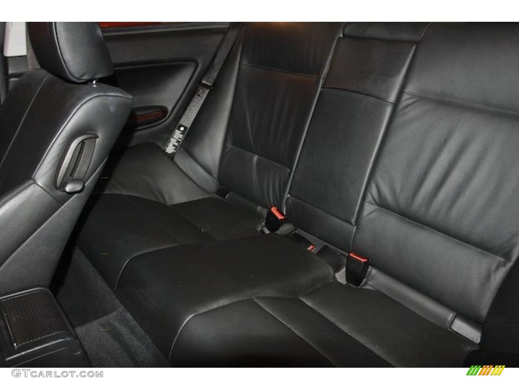 2004 3 Series 330i Coupe - Jet Black / Black photo #22