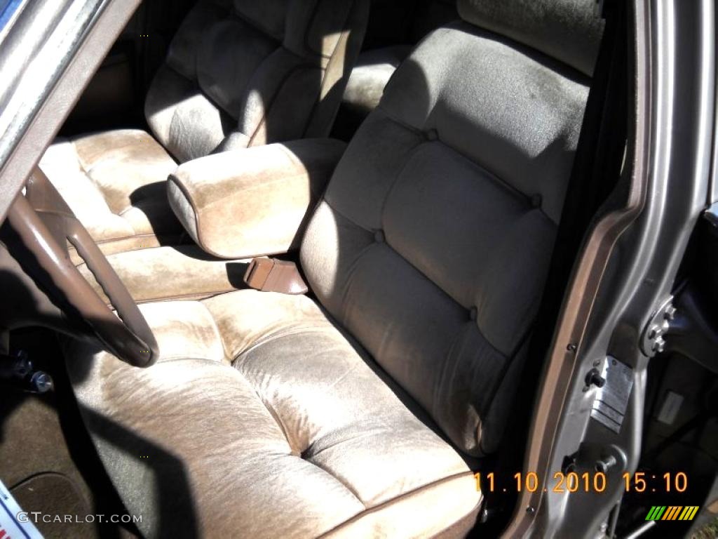 1988 Diplomat Sedan - Pewter Metallic / Beige photo #11