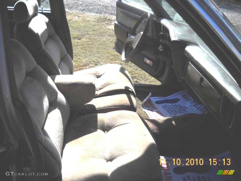 1988 Diplomat Sedan - Pewter Metallic / Beige photo #19