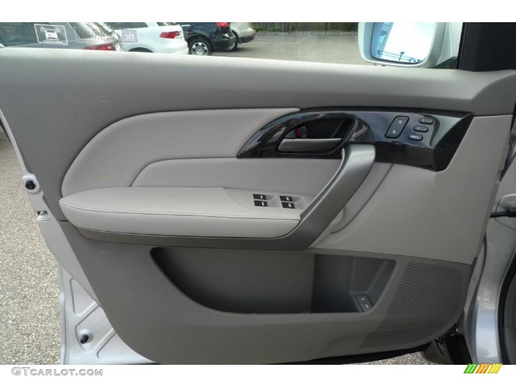 2009 Acura MDX Technology Taupe Door Panel Photo #39639943