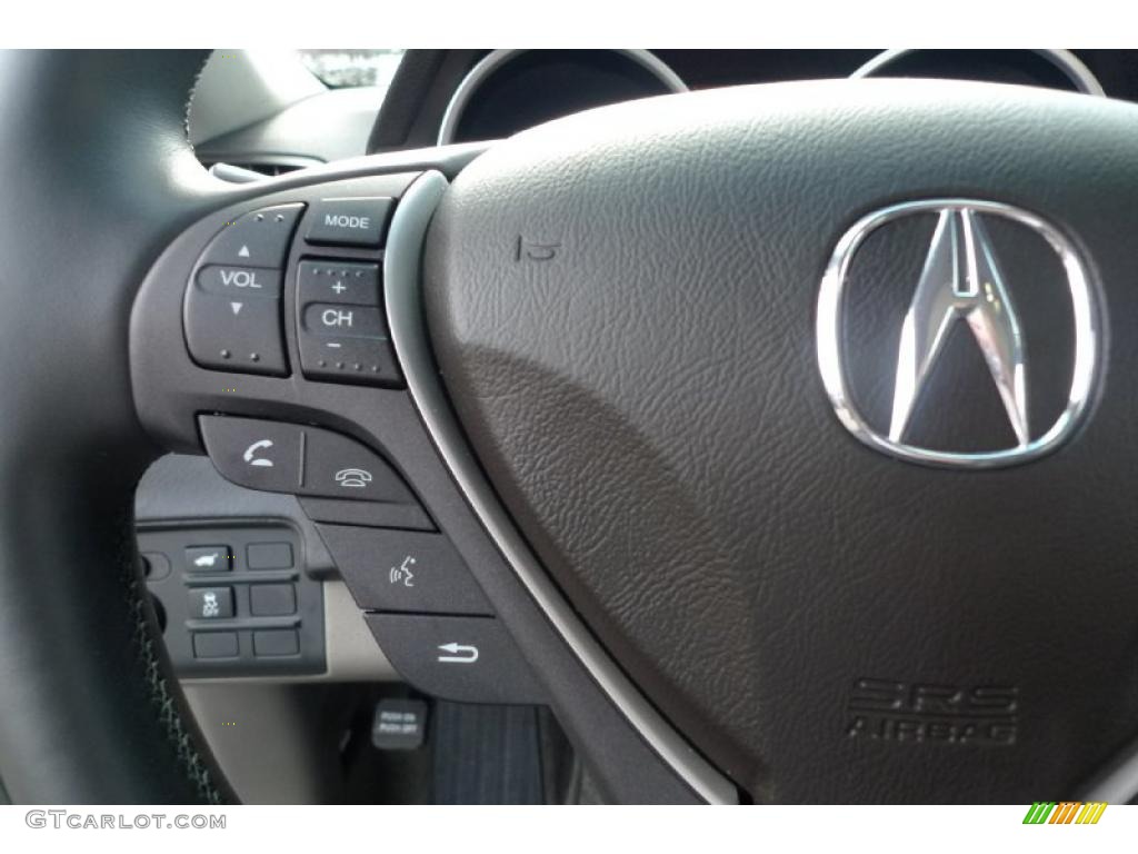 2010 ZDX AWD Technology - Crystal Black Pearl / Taupe photo #41