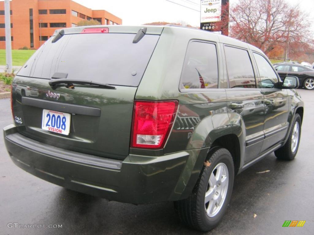 Jeep Green Metallic 2008 Jeep Grand Cherokee Laredo 4x4 Exterior Photo #39641827