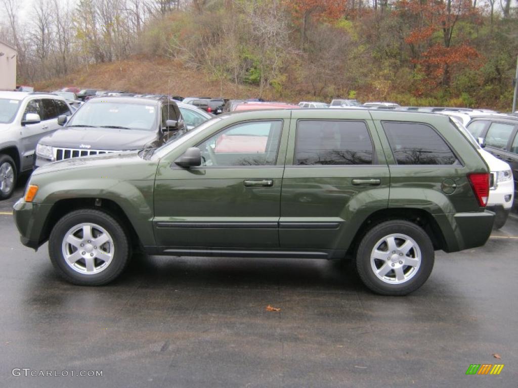 Jeep Green Metallic 2008 Jeep Grand Cherokee Laredo 4x4 Exterior Photo #39641987