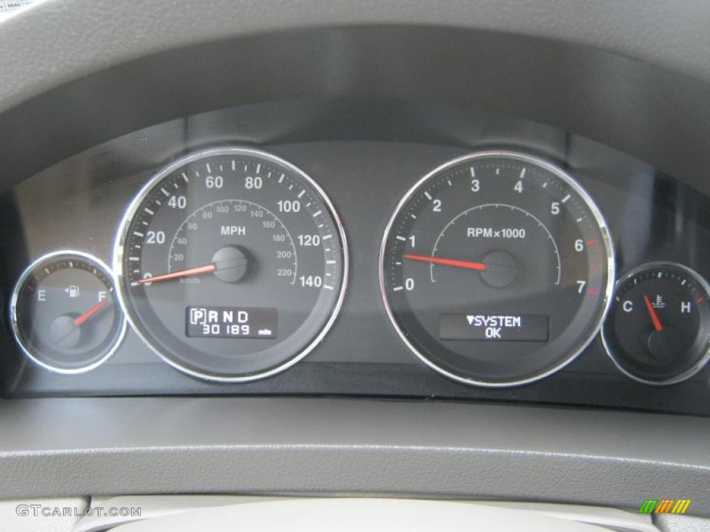 2008 Jeep Grand Cherokee Laredo 4x4 Gauges Photo #39642199
