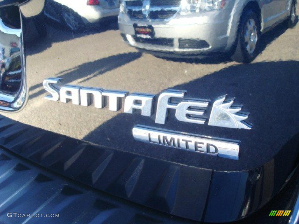 2007 Santa Fe Limited - Deepwater Blue / Gray photo #29