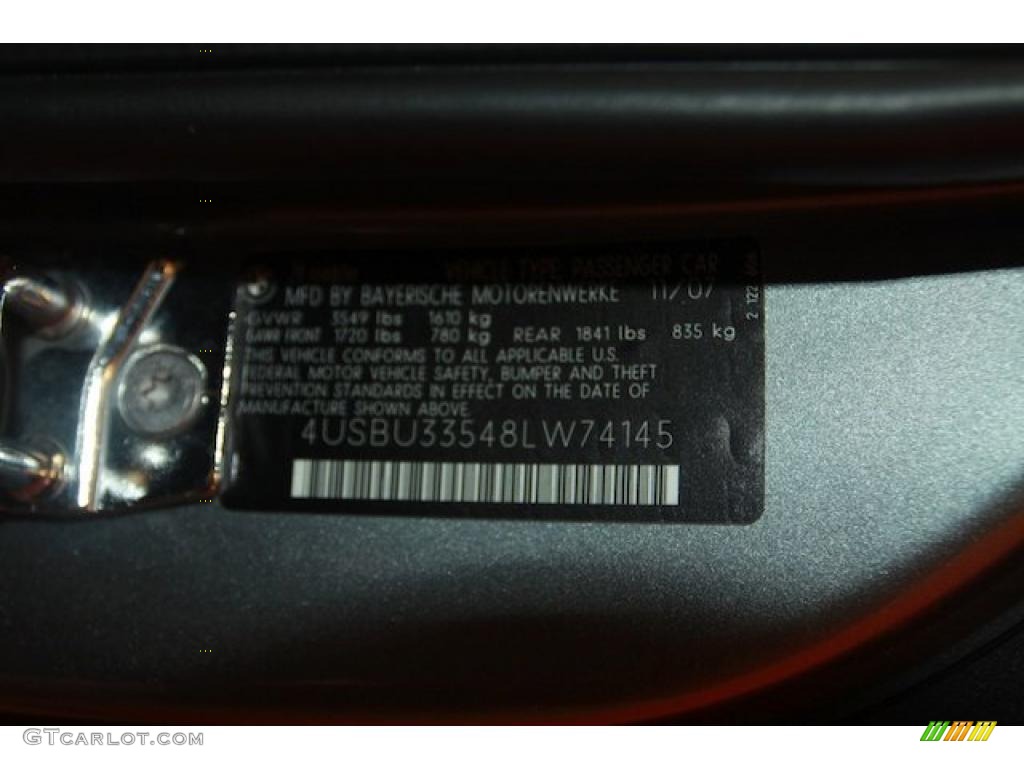 2008 Z4 3.0i Roadster - Space Grey Metallic / Black photo #27