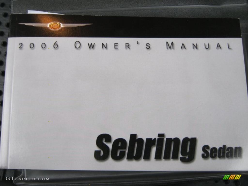 2006 Sebring Touring Sedan - Satin Jade Pearl / Dark Slate Gray photo #10