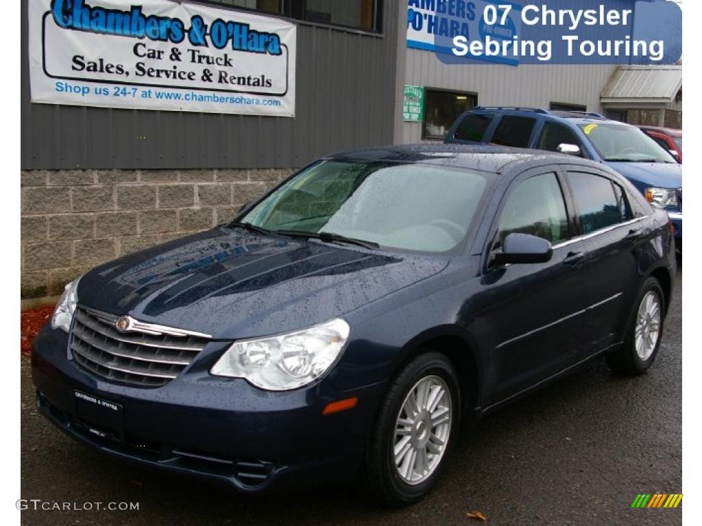 Modern Blue Pearl Chrysler Sebring