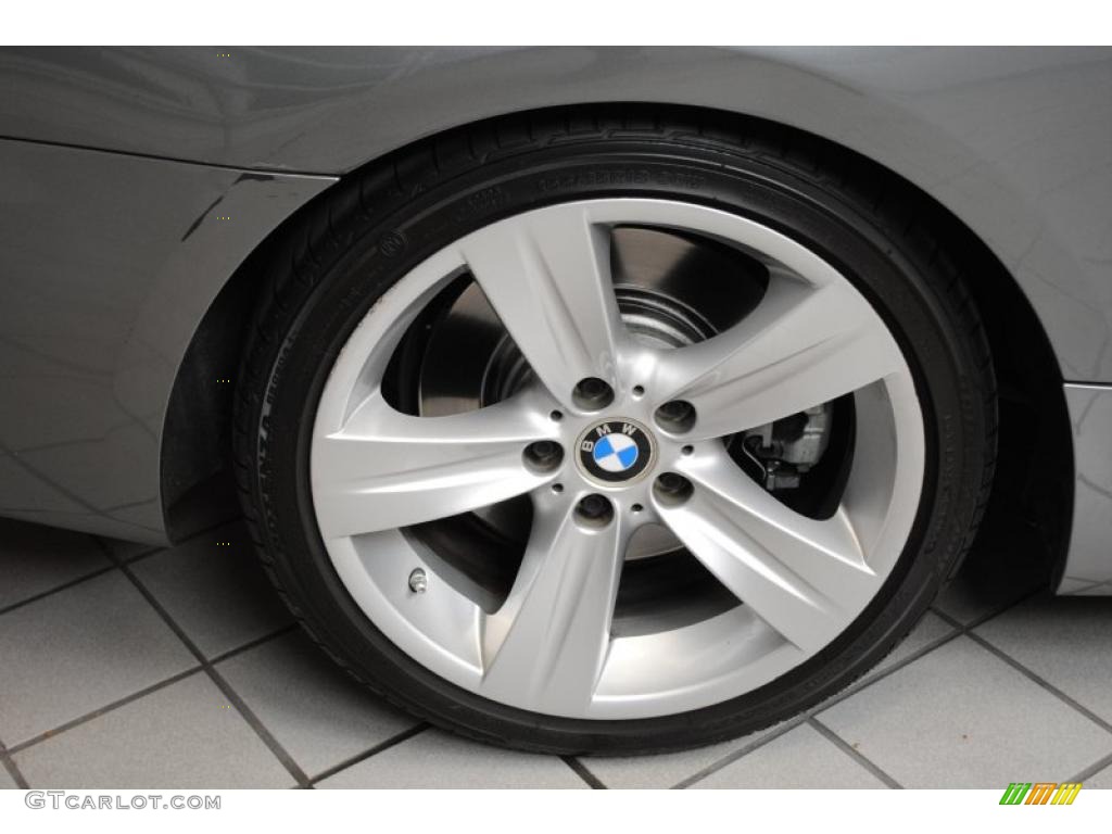 2008 3 Series 335i Coupe - Space Grey Metallic / Black photo #4