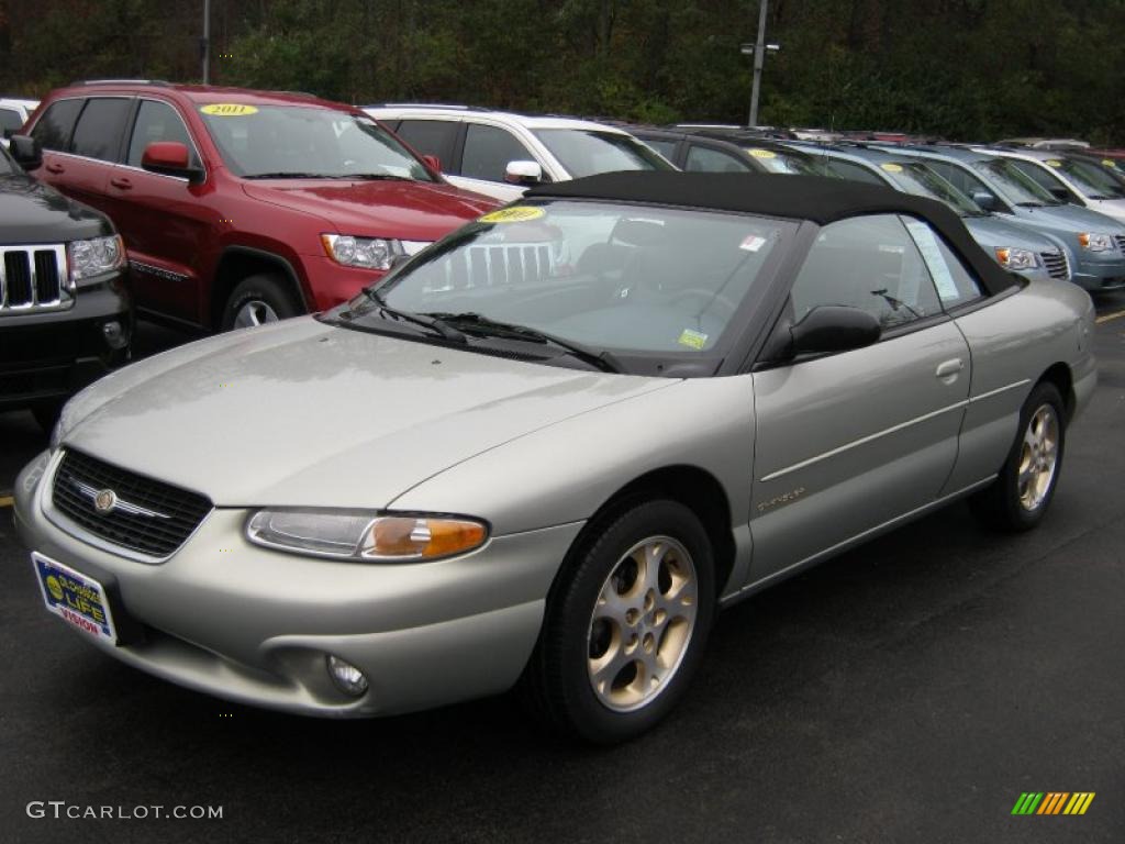 2000 Sebring JXi Convertible - Light Cypress Green Metallic / Agate photo #1