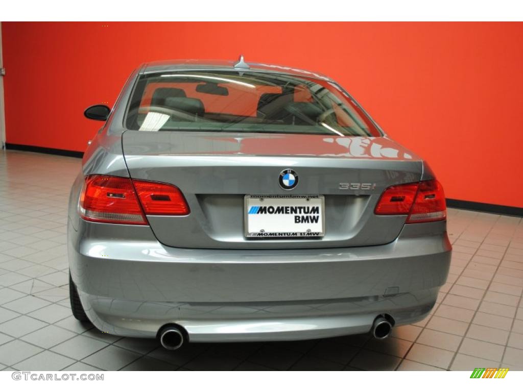 2008 3 Series 335i Coupe - Space Grey Metallic / Black photo #15