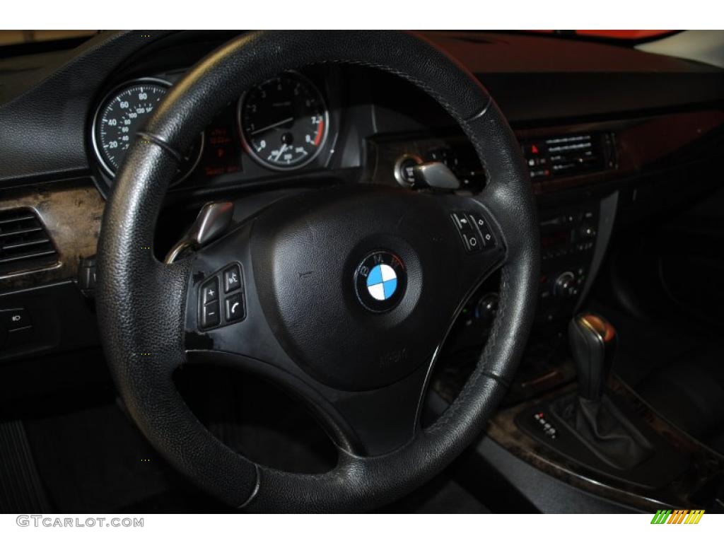 2008 3 Series 335i Coupe - Space Grey Metallic / Black photo #32