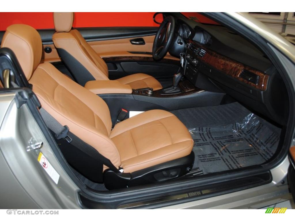 2008 3 Series 335i Convertible - Platinum Bronze Metallic / Saddle Brown/Black photo #5