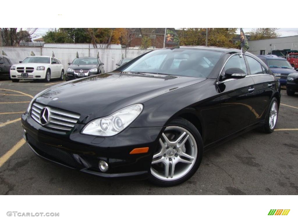 Black 2007 Mercedes-Benz CLS 550 Exterior Photo #39643959
