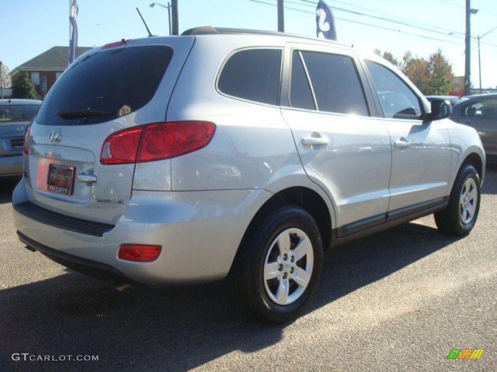 Bright Silver 2009 Hyundai Santa Fe GLS Exterior Photo #39644291