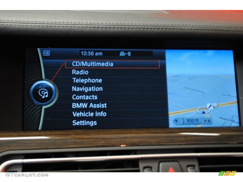 2009 BMW 7 Series 750i Sedan Navigation Photo #39644951