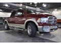 2011 Deep Cherry Red Crystal Pearl Dodge Ram 1500 Laramie Crew Cab  photo #4