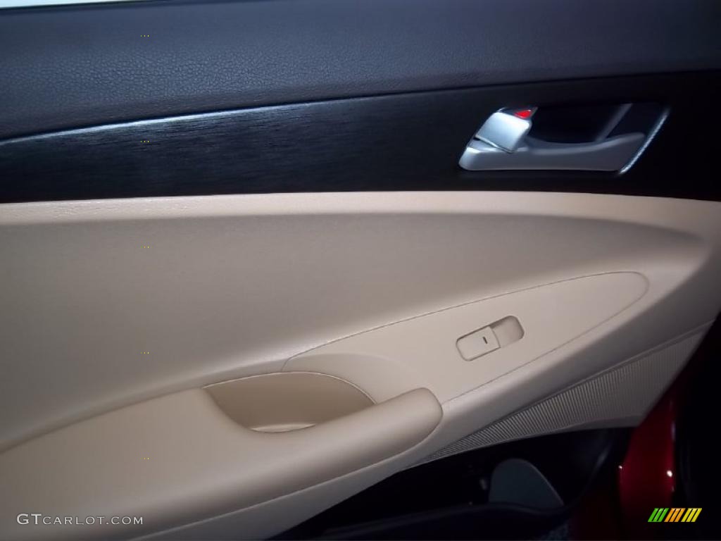 2011 Sonata GLS - Venetian Red / Camel photo #17