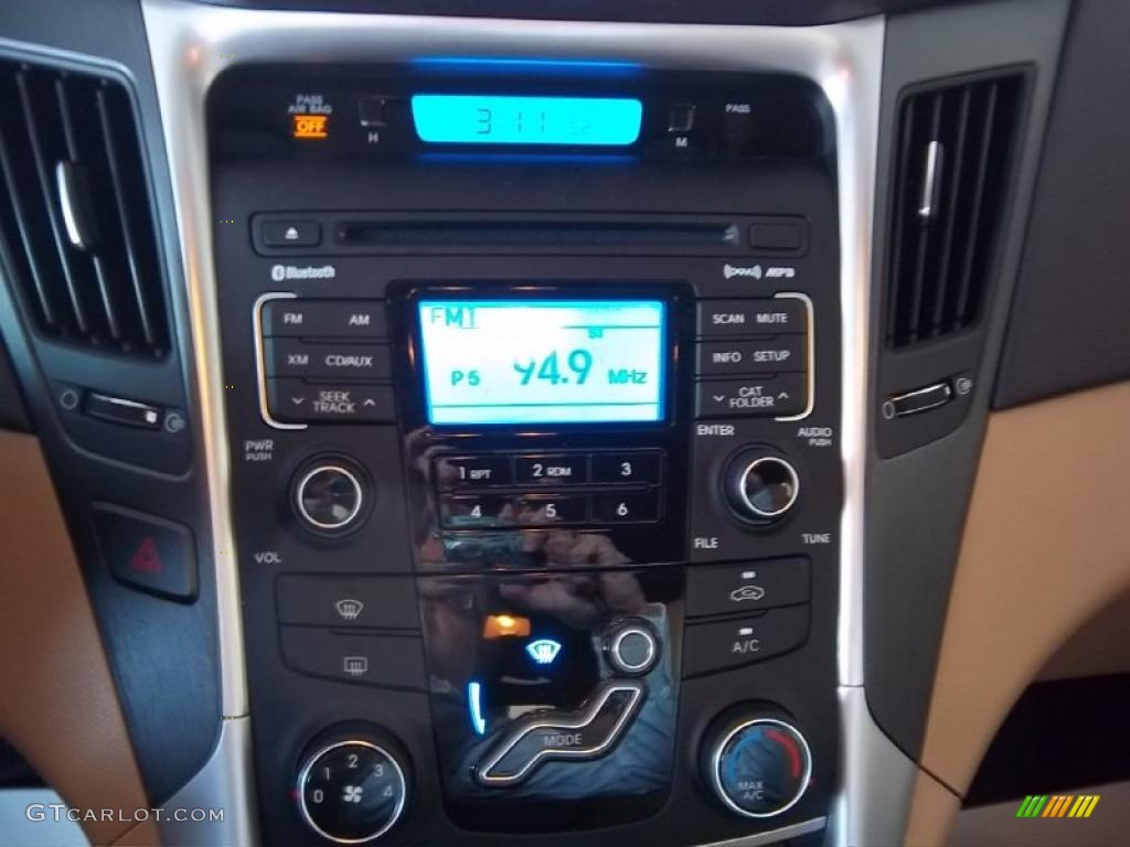 2011 Sonata GLS - Venetian Red / Camel photo #25