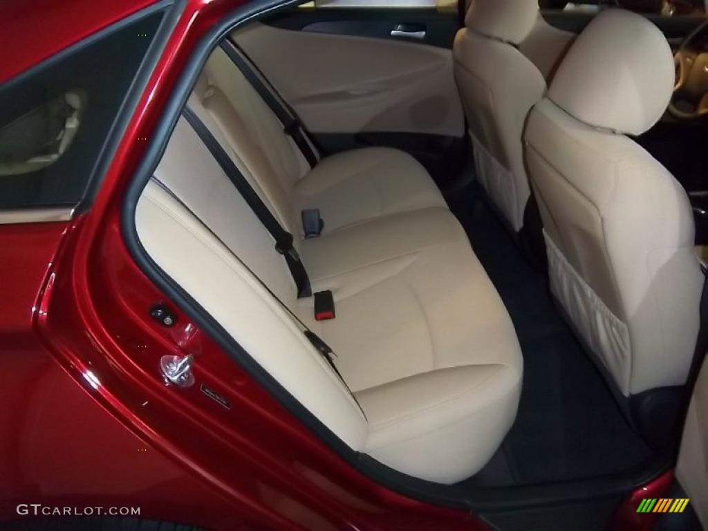 2011 Sonata GLS - Venetian Red / Camel photo #23
