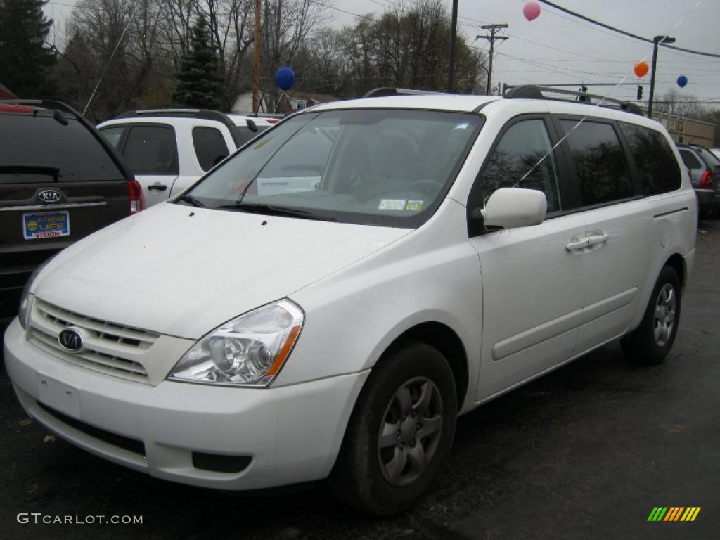 2009 Sedona LX - Clear White / Gray photo #1