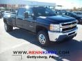 2011 Imperial Blue Metallic Chevrolet Silverado 3500HD LT Crew Cab 4x4 Dually #39598236