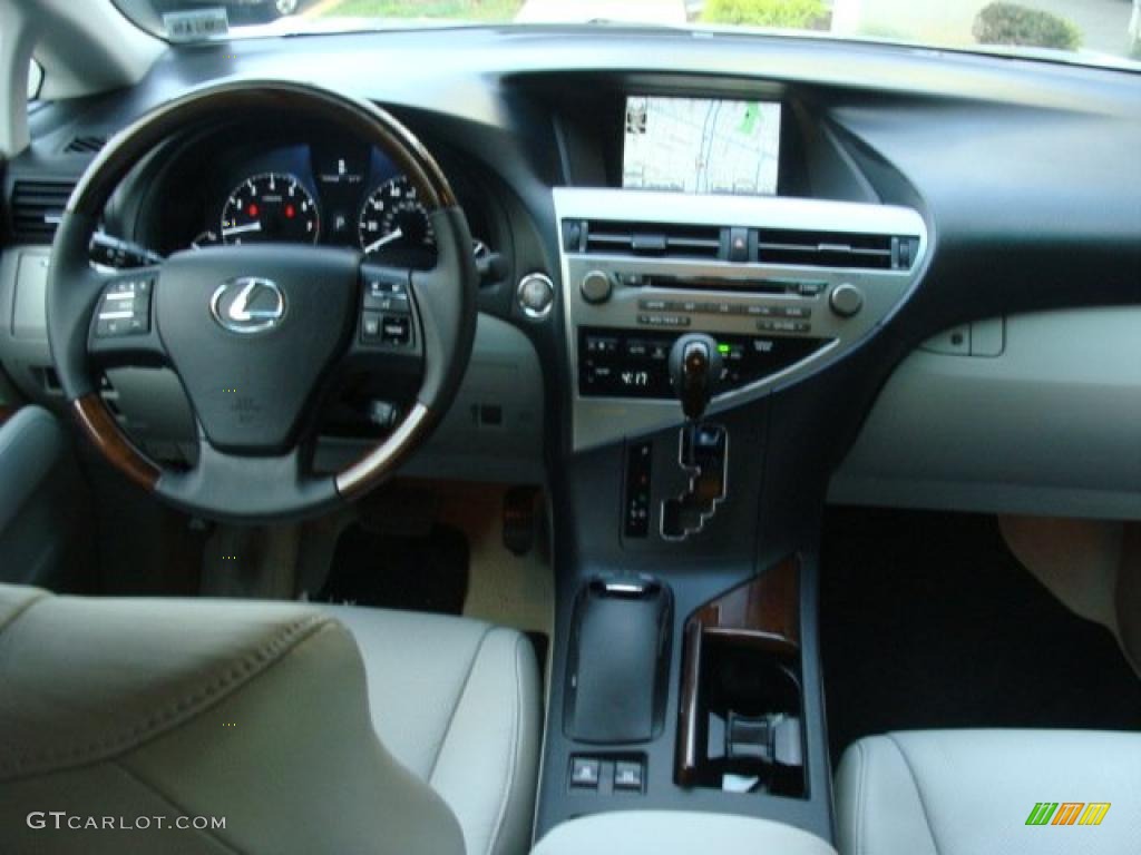 2011 Lexus RX 350 AWD Light Gray Dashboard Photo #39647452