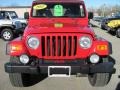 2002 Flame Red Jeep Wrangler Sport 4x4  photo #6