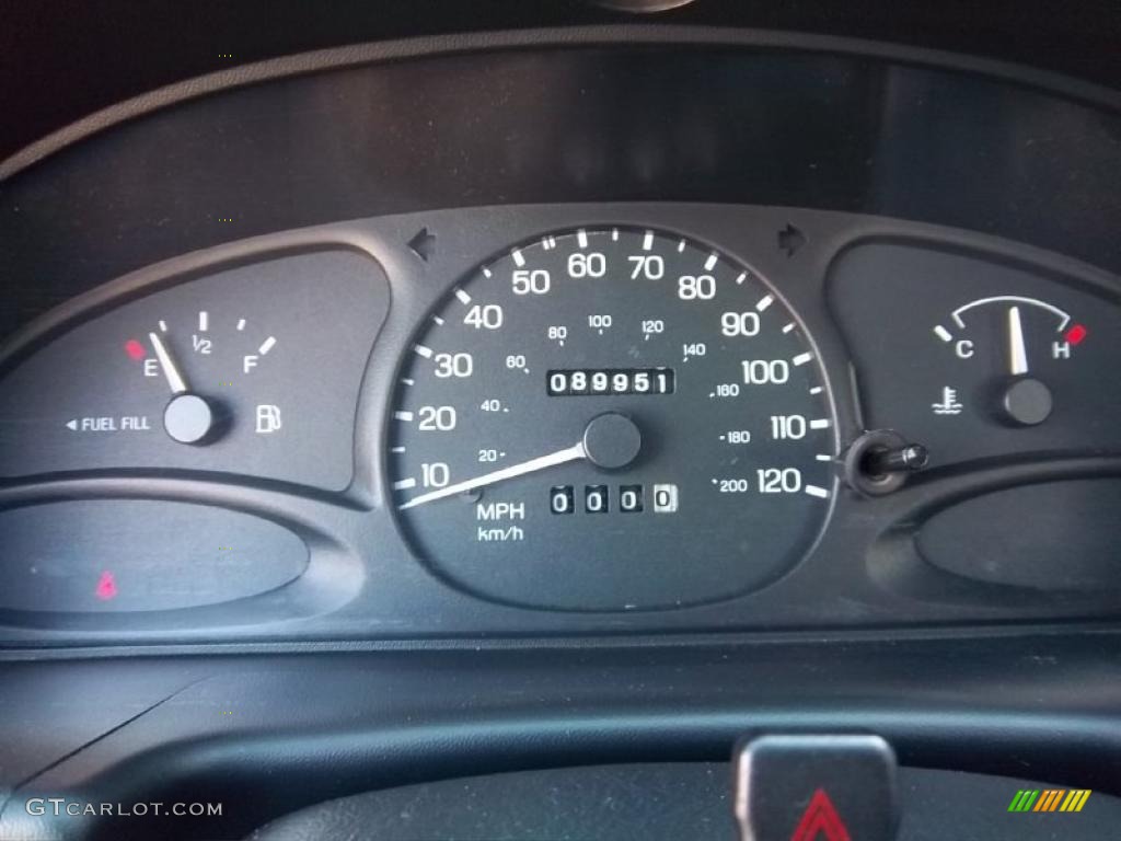 1998 Ford Escort SE Sedan Gauges Photo #39648822