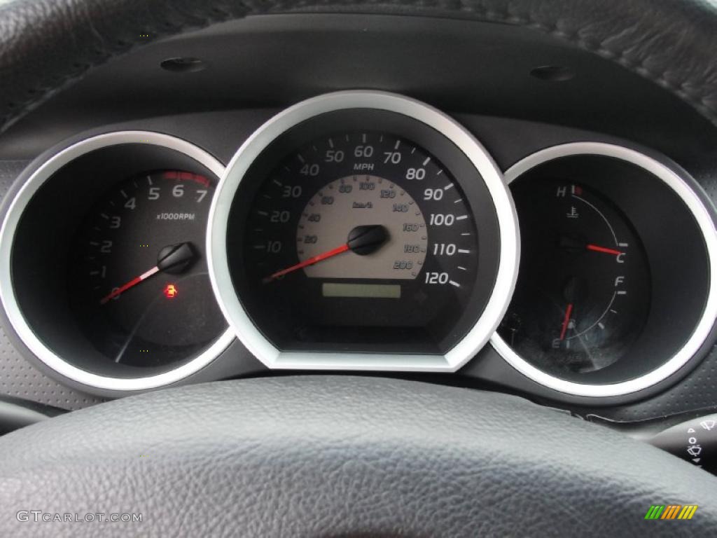 2010 Toyota Tacoma V6 SR5 Double Cab 4x4 Gauges Photo #39649216