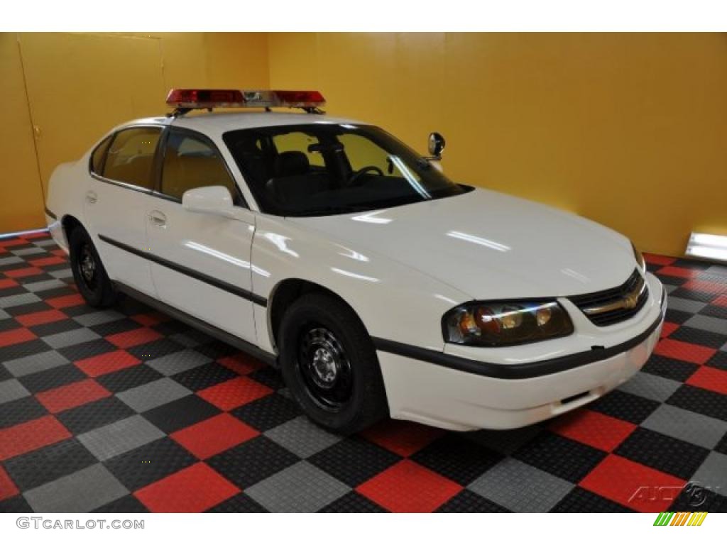 2005 Impala Police - White / Medium Gray photo #1