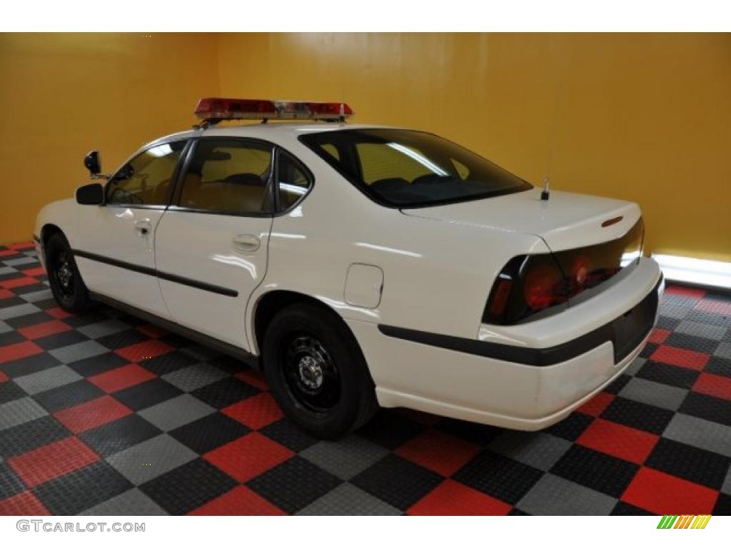 2005 Impala Police - White / Medium Gray photo #3