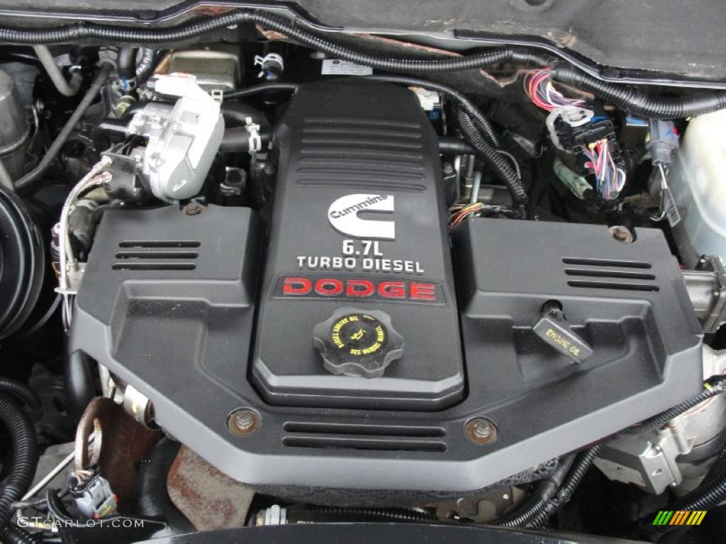 2007 Dodge Ram 3500 SLT Regular Cab 4x4 Dually 6.7 Liter OHV 24-Valve Turbo Diesel Inline 6 Cylinder Engine Photo #39650740