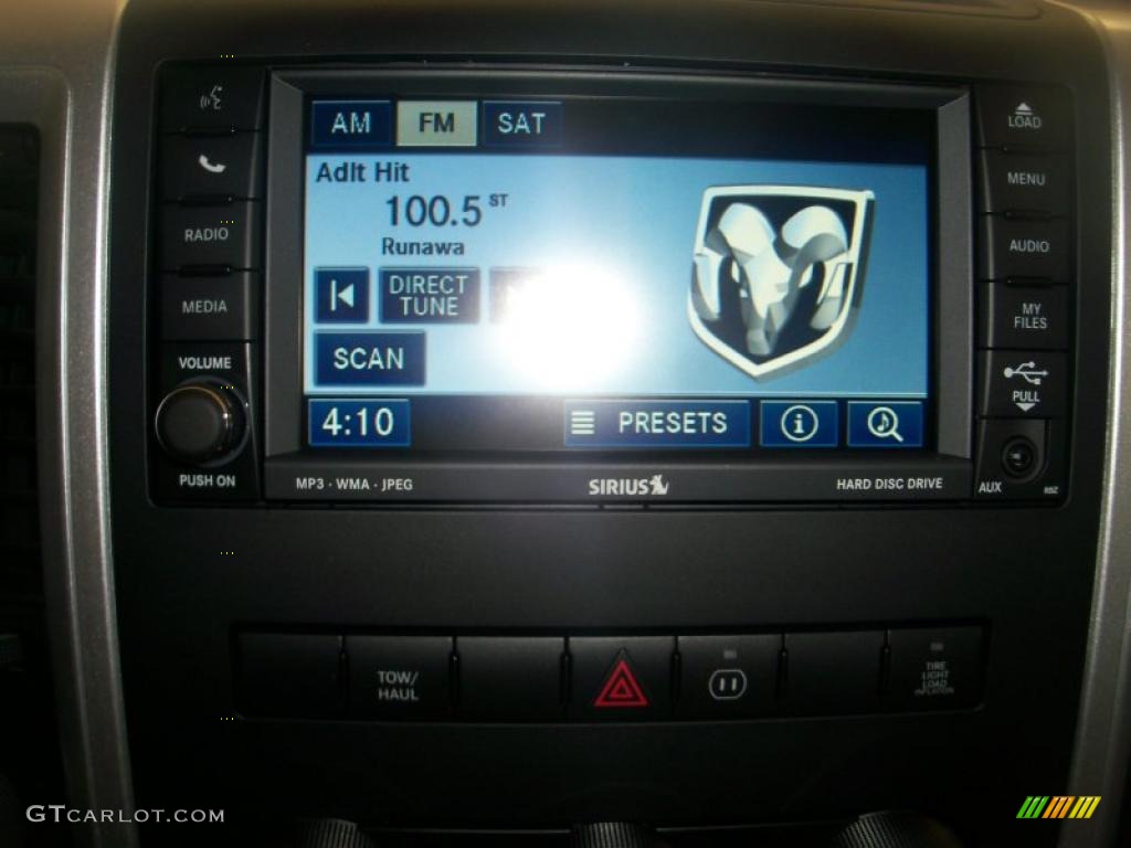 2011 Dodge Ram 2500 HD SLT Outdoorsman Crew Cab 4x4 Controls Photo #39651092