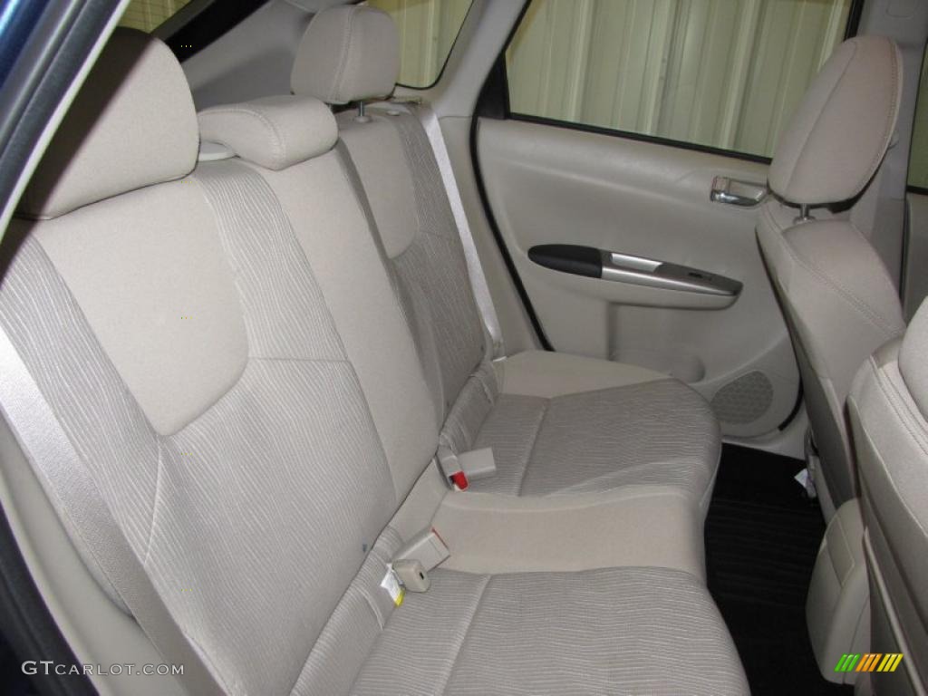 2010 Impreza Outback Sport Wagon - Newport Blue Pearl / Ivory photo #10