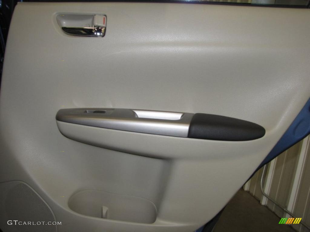 2010 Impreza Outback Sport Wagon - Newport Blue Pearl / Ivory photo #11