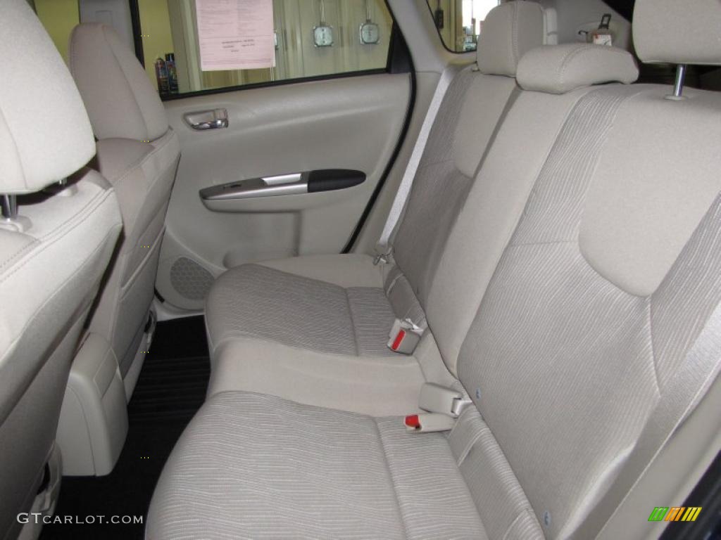 2010 Impreza Outback Sport Wagon - Newport Blue Pearl / Ivory photo #13