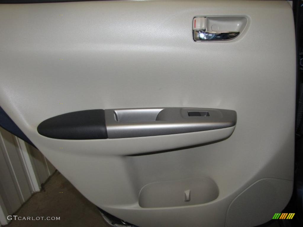 2010 Impreza Outback Sport Wagon - Newport Blue Pearl / Ivory photo #14