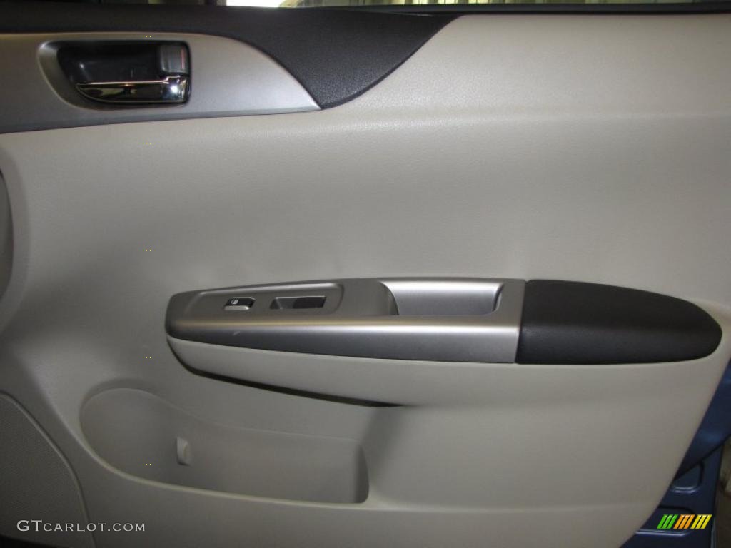 2010 Impreza Outback Sport Wagon - Newport Blue Pearl / Ivory photo #17