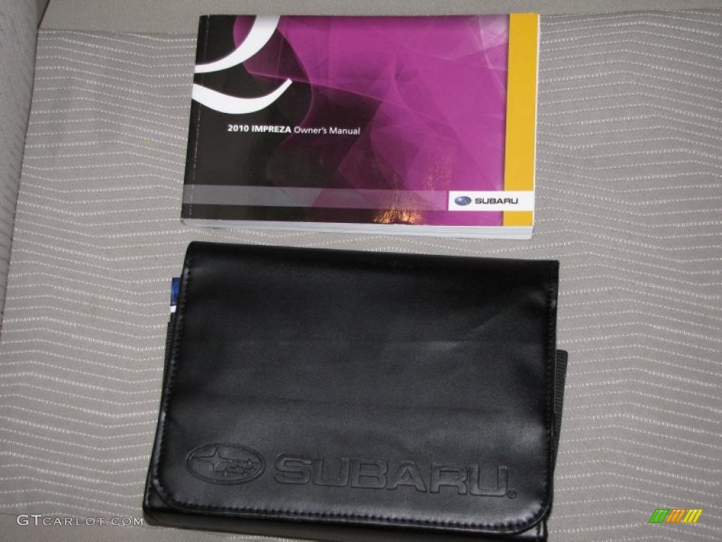2010 Impreza Outback Sport Wagon - Newport Blue Pearl / Ivory photo #18