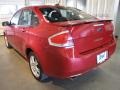 2009 Sangria Red Metallic Ford Focus SES Sedan  photo #3
