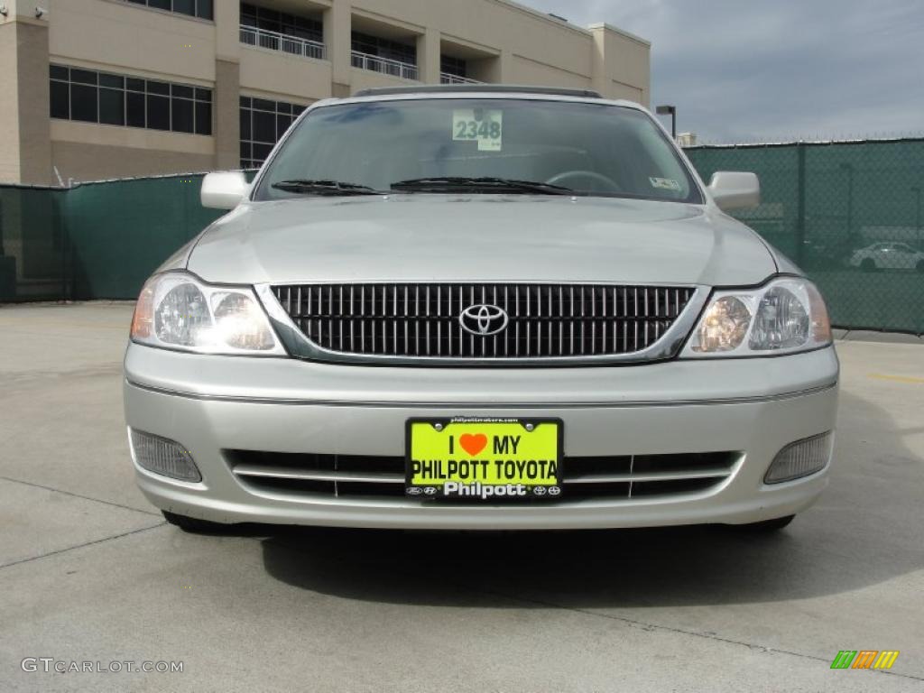 2000 Avalon XLS - Lunar Mist Metallic / Stone photo #9