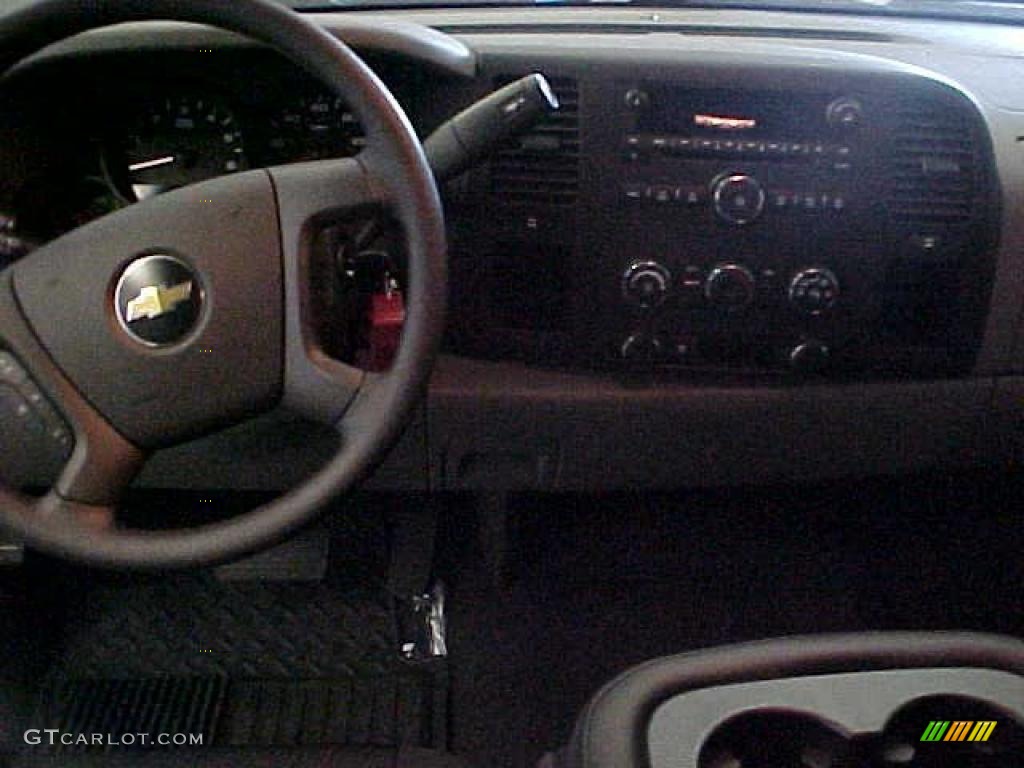 2011 Silverado 1500 Extended Cab - Sheer Silver Metallic / Dark Titanium photo #7