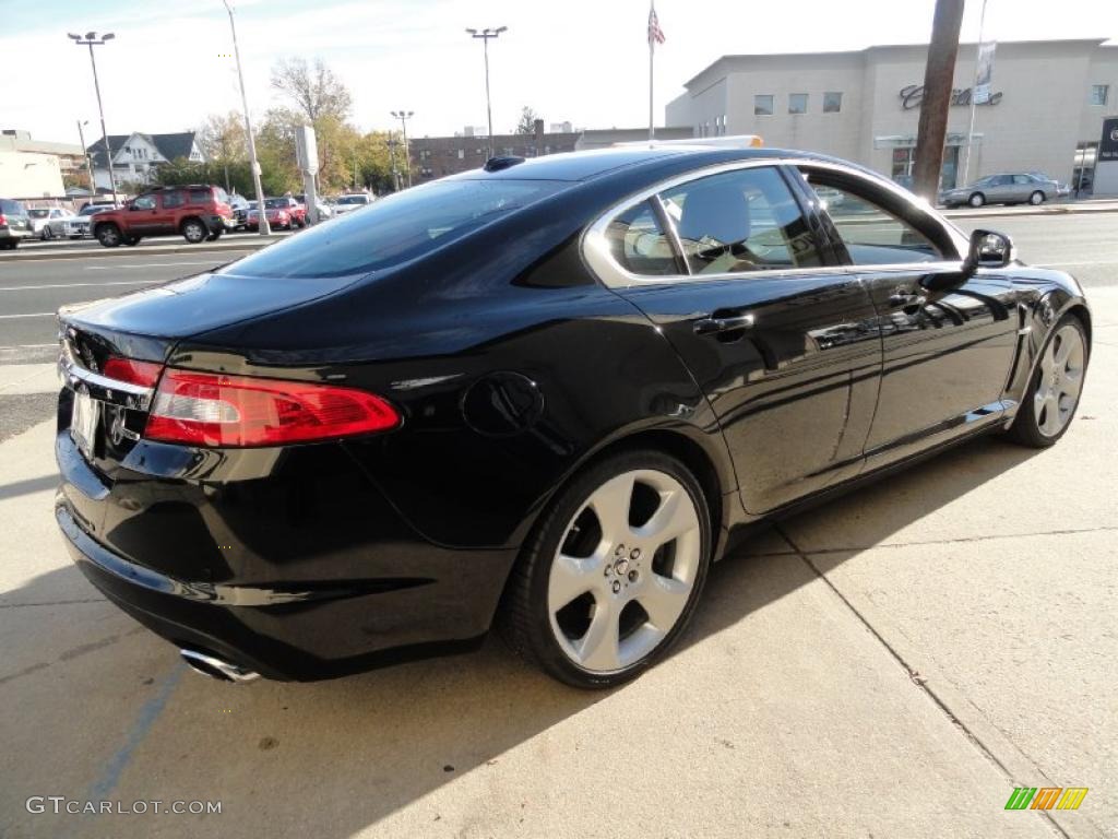Ebony Black 2009 Jaguar XF Supercharged Exterior Photo #39654100