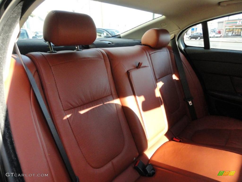 Spice/Charcoal Interior 2009 Jaguar XF Supercharged Photo #39654320