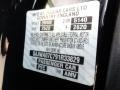 2009 Jaguar XF Supercharged Info Tag